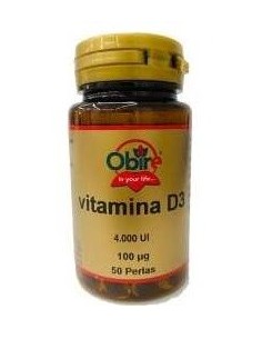 Vitamina D3 100Mcg 50Perlas. de Obire 2