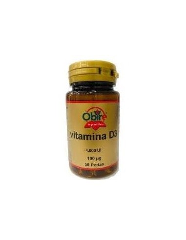 Vitamina D3 100Mcg 50Perlas. de Obire