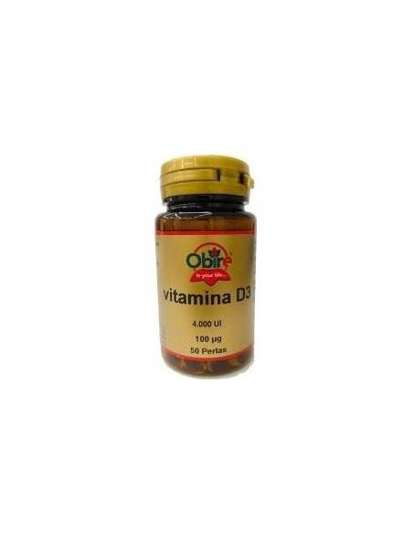 Vitamina D3 100Mcg 50Perlas. de Obire