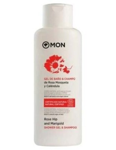 Gel Champu Rosa Mosqueta Y Calendula 750Ml. Eco de Mondeconatur 2