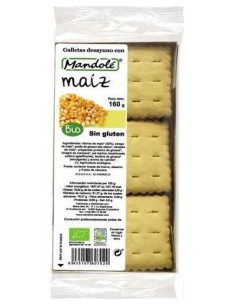 Galletas De Maiz Desayuno 160Gr. Bio Sg de Mandole 2