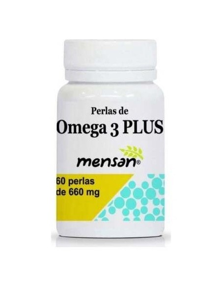 Omega 3 Plus +Dha 600Mg 60Perlas. de Mensan