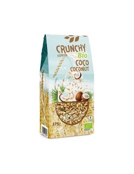 Crunchy Espelta Coco 375Gr. Eco de La Grana
