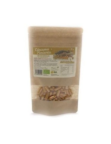 Curcuma+Pimienta 150Cap. Bio de Dream Foods