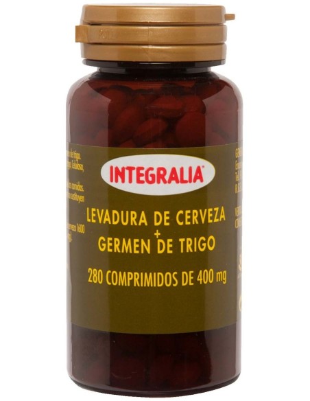 Levadura De Cerveza+Germen De Trigo 280Comp. de Integralia