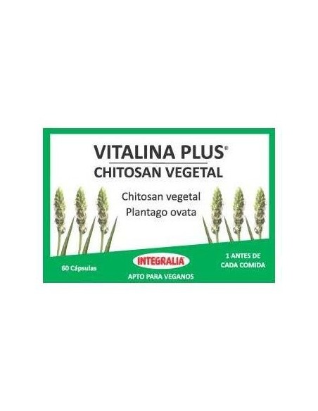 Vitalina Plus Chitosan Vegetal 60Cap. de Integralia