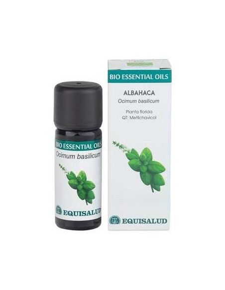 Bio Essential Oils Albahaca Aceite Esencial 10Ml. de Equisalud