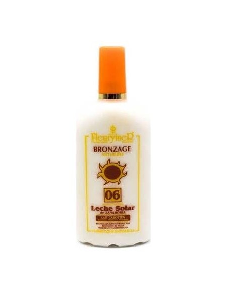 Leche Solar Zanahoria Spf-6 250Ml. de Fleurymer