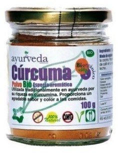 Curcuma En Polvo 100G Bio de Ayurveda Autentico 2