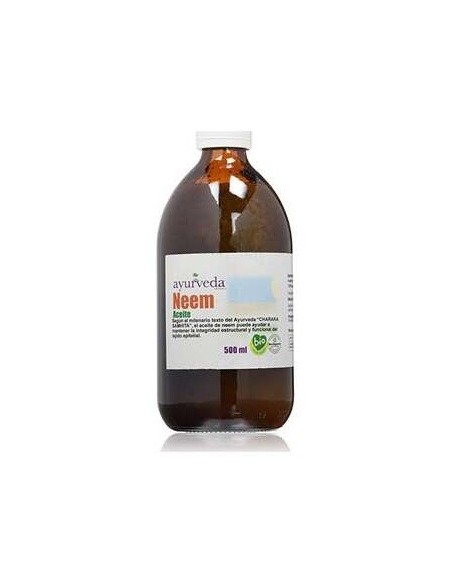 Aceite De Neem 500 Mililitros Ayurveda Autentico