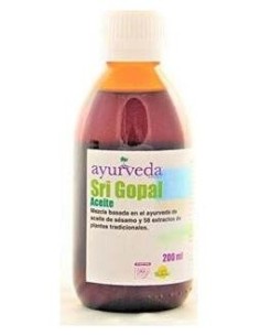 Aceite De Maha Sri Gopal 500 Mililitros Ayurveda Autentico 2