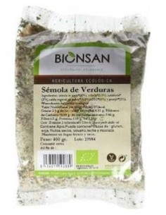 Semola De Verduras 400Gr.Eco de Bionsan 2