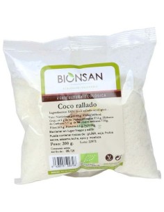 Coco Rallado 200Gr. Eco de Bionsan 2