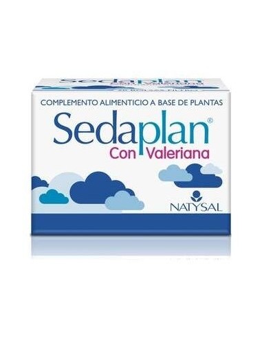 Sedaplán  Con Valeriana (Descanso Y Sueño) 20 Bolsas-Filtro de Natysal