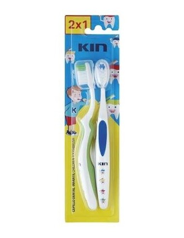 Cepillo Dental Kin Infantil + 3 Años 2X1 de Kin