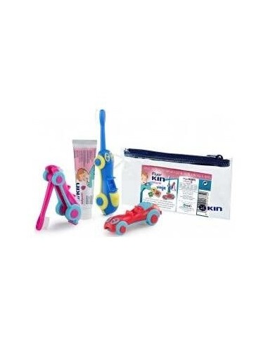 Cepillo Kin Viaje Infantil Inicio + Pasta 25Ml de Kin