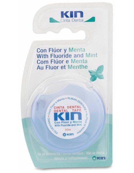 Cinta Dental Kin Mentol Fluor 50M de Kin