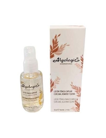 Locion Tonica Capilar Curcuma, Romero, Quina 50Ml. de Algologie