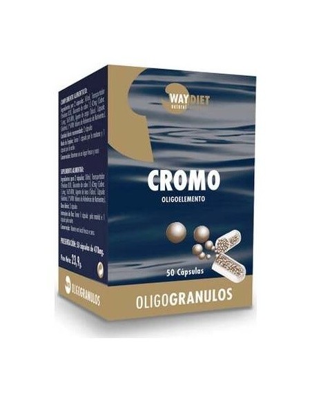 Cromo Oligogranulos 50Caps. de Waydiet Natural Products