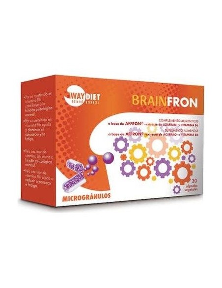 Brainfron 30Cap. de Waydiet Natural Products