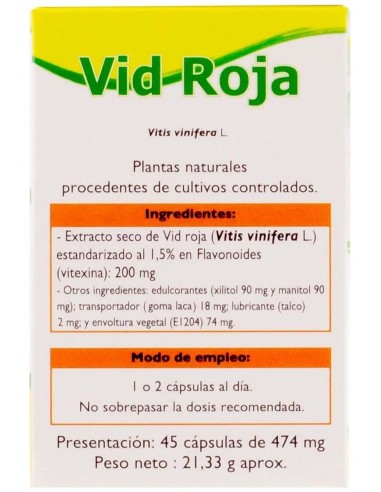 Vid Roja Microgranulos Neo 45Cap. de Neo