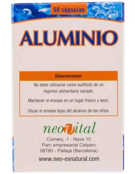 Aluminio Microgranulos Neo 50Cap. de Neo