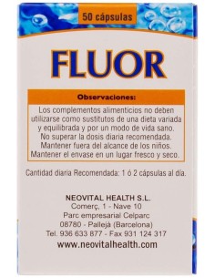 Fluor Microgranulos Neo 50Cap. de Neo 2