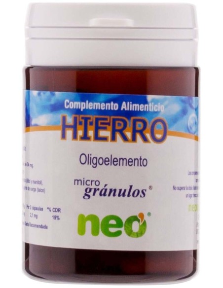 Hierro Microgranulos Neo 50Cap. de Neo