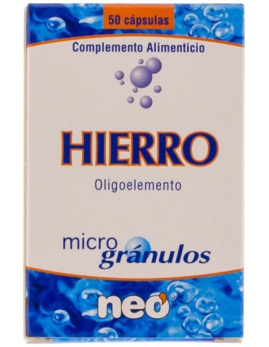 Hierro Microgranulos Neo 50Cap. de Neo