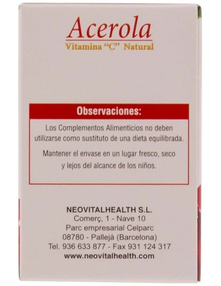 Acerola (Vit.C) 45Cap. Neo de Neo