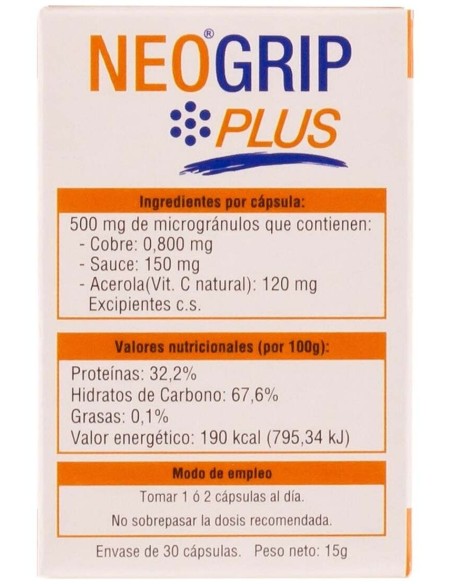 Neogrip Plus 30Cap. de Neo