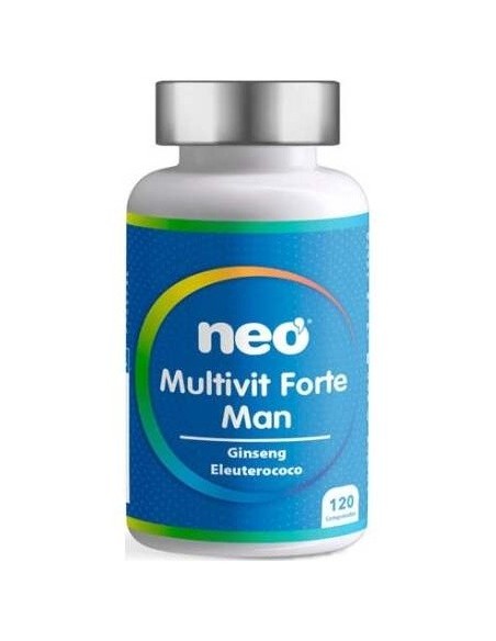 Multivit Forte Man Ginseng Eleuterococo 120Comp. de Neo