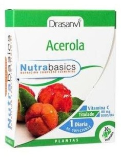 Acerola 30 Capsulas Nutrabasicos Drasanvi 2