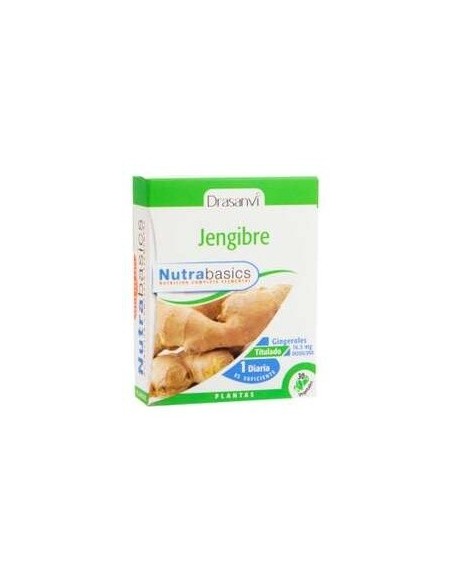 Jengibre 30 Capsulas Nutrabasicos Drasanvi