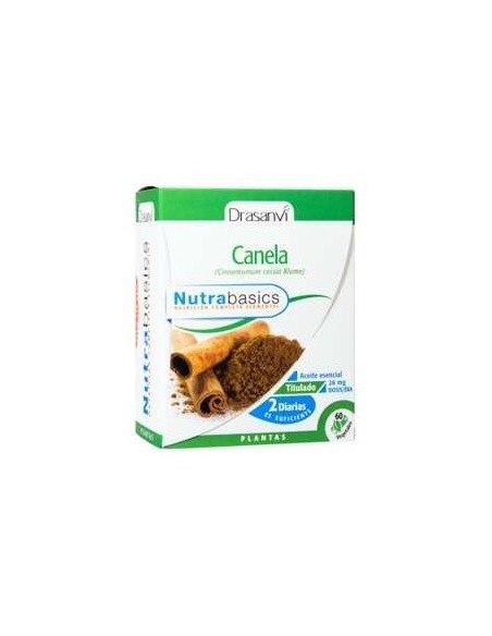 Canela 60 Capsulas Nutrabasicos Drasanvi