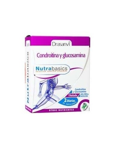 Condroitina+Glucosamina 48 Capsulas Nutrabasicos Drasanvi