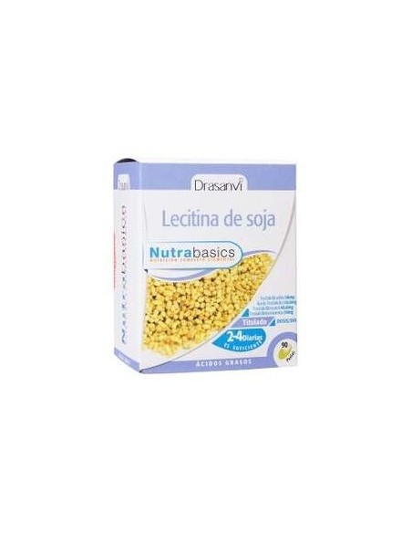 Lecitina Soja 540Mg Bote 90 Perlas Nutrabasicos Drasanvi