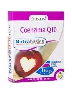 Nutrabasics Coenzima Q10 30Mg. 30Cap. de Drasanvi 2