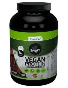 Proteina Vegana Sabor Brownie 600G Sport Live Drasanvi 2