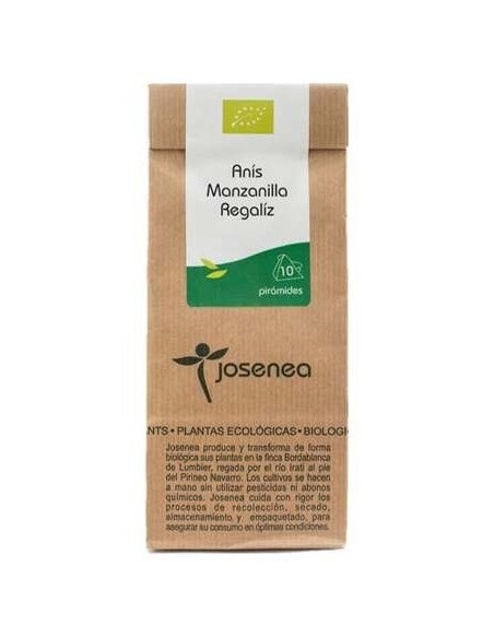 Anis Manzanilla Regaliz Bolsa 10Sbrs. de Josenea