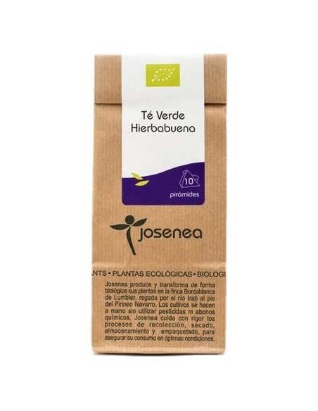 Te Verde Con Hierbabuena Bolsa 10Sbrs. de Josenea
