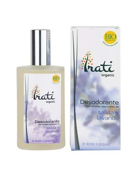 Desodorante Salvia Y Lavanda Bio 100Ml. de Irati Organic
