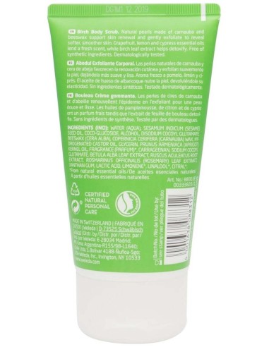 Abedul Exfoliante Corporal 150 ml de Weleda