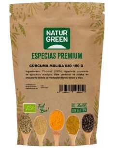 Especia Cúrcuma Bio 100 G de Naturgreen 2
