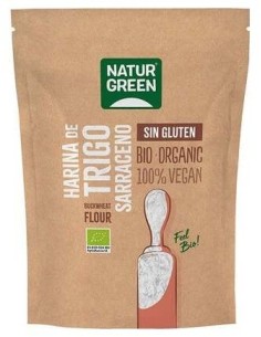 Harina de Trigo Sarraceno Bio sin Gluten 500 G de Naturgreen 2