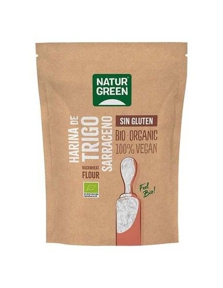 Harina de Trigo Sarraceno Bio sin Gluten 500 G de Naturgreen