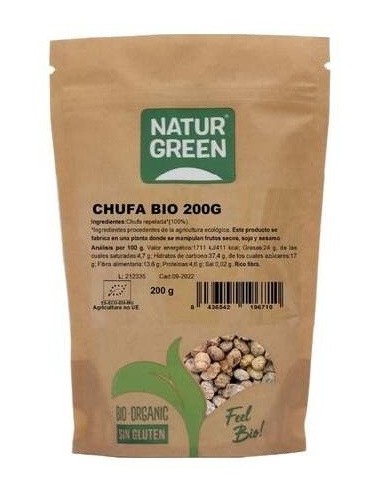 Chufa Repelada 200Gr. Bio Sg de Naturgreen