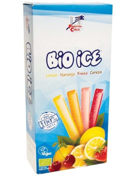 Polos Bio Ice  4 Sabores 100% Frutas 10Uds. de La Finestra Sul Cielo