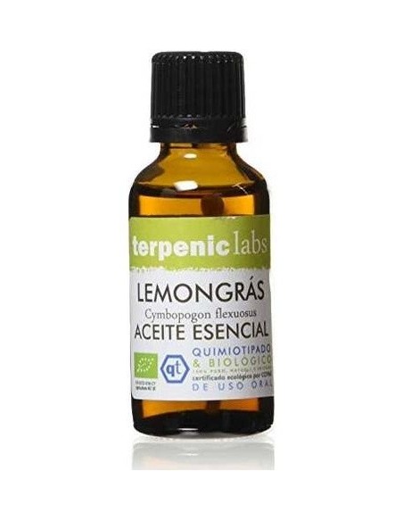 Lemongras Aceite Esencial Bio 30Ml. de Terpenic
