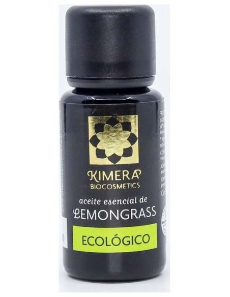 Lemongrass Aceite Esencial 15Ml. Bio  Kimera de Taller Madreselva